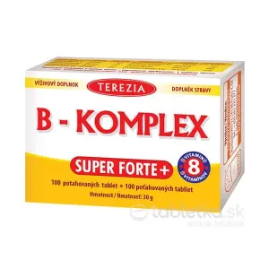TEREZIA B-KOMPLEX SUPER FORTE+ tbl - 100 ks