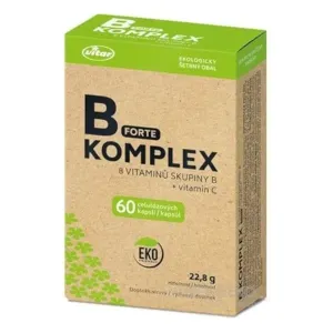 VITAR B-KOMPLEX FORTE + vitamín C 60ks
