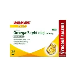 WALMARK Omega 3 rybí olej FORTE 180 tbl
