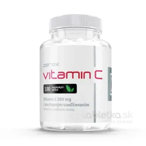 Zerex Vitamín C 500 mg tbl s postupným uvoľňovaním, 100 tbl