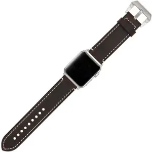 Eternico Leather Band 2 na Apple Watch 38 mm/40 mm/41 mm tmavohnedý