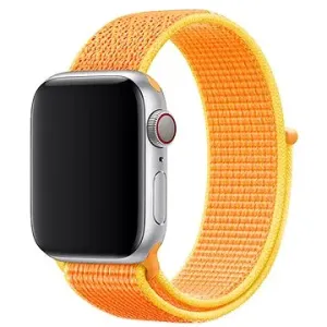 Eternico Airy na Apple Watch 38 mm/40 mm/41 mm  Carrot Orange and Yellow edge