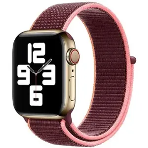 Eternico Airy na Apple Watch 38 mm/40 mm/41 mm  Dark Red and Pink edge