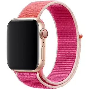 Eternico Airy na Apple Watch 38 mm/40 mm/41 mm  Silk Pink and Gold edge
