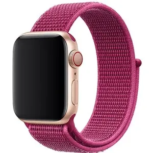 Eternico Airy na Apple Watch 42 mm/44 mm/45 mm  Beet Red and Pink edge