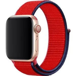 Eternico Airy na Apple Watch 42 mm/44 mm/45 mm  Chilly Red and Blue edge