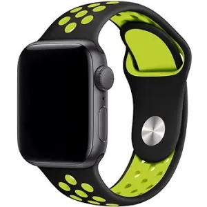 Eternico Sporty na Apple Watch 42 mm/44 mm/45 mm  Mustard Yellow and Black