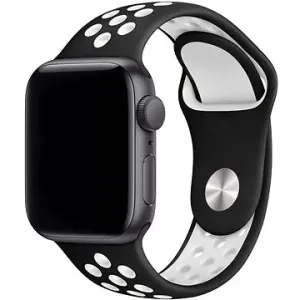 Eternico Sporty na Apple Watch 42 mm/44 mm/45 mm  Pure White and Black