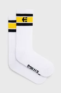 Ponožky Etnies pánske, biela farba