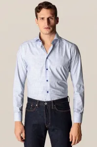 Bavlnená košeľa Eton pánska, slim, s talianskym golierom #171144