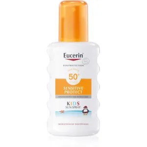 Eucerin Detský sprej na opaľovanie Sensitive Protect s veľmi vysokou ochranou SPF 50+ 200 ml