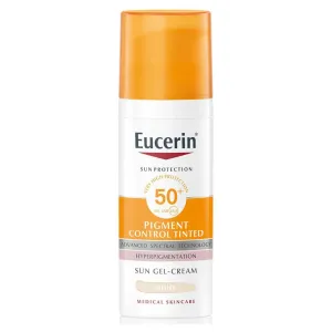 Eucerin SUN PIGMENT CONTROL TINTED SPF50+ LIGHT emulzia na opaľovanie s depigmentačným účinkom, svetlý odtieň 50 ml