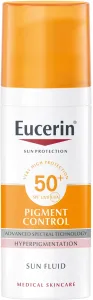 Eucerin SUN PIGMENT CONTROL SPF 50+ na tvár emulzia na opaľovanie s depigmentačným účinkom 1x50 ml