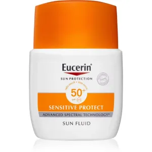 Eucerin Sun Sensitive Protect ochranný zmatňujúci fluid na tvár SPF 50+ 50 ml #877057
