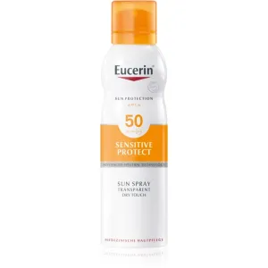 Eucerin Sun Sensitive Protect transparentná hmla na opaľovanie SPF 50 200 ml #874646