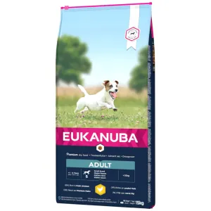 Eukanuba Adult Small Breed kuracie - výhodné balenie: 2 x 15 kg