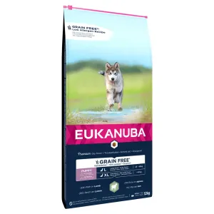 Eukanuba Grain Free Puppy Large Breed jahňacie - 12 kg