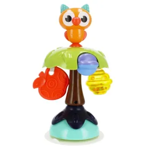 Bam-Bam Suction Cup Toy aktivity hračka s prísavkou 6m+ Owl 1 ks