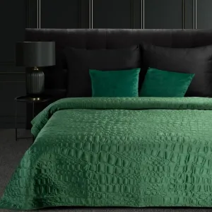 Zelený prehoz na posteľ SALVIA7 280x260 cm