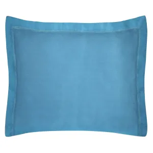 Jednofarebná modrá bavlnená obliečka na vankúš NOVA COLOR 40 x 40 cm #2671814