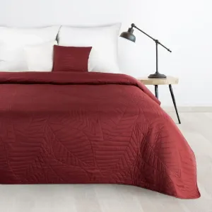 Moderný prehoz na posteľ Boni červenej farby Šírka: 170 cm | Dĺžka: 210 cm