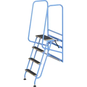 Rebríkový modul so zábradlím eurokraft pro