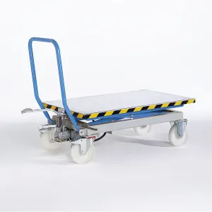 Nožnicový zdvíhací stolový vozík eurokraft pro #3699500