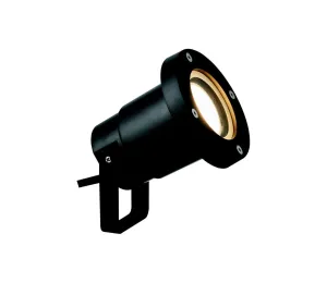 Eurolamp Vonkajšia lampa 1xGU10/5W/230V IP65 čierna #8690279