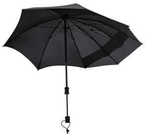 EuroSchirm Swing backpack handsfree Trekingový batoh Swing Handsfree s krytom na dáždnik čierny