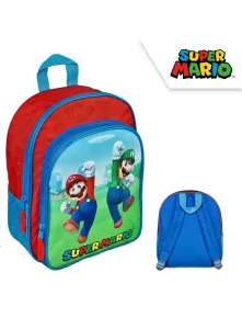 Euroswan Detský batoh s predným vreckom - Super Mario #6228139