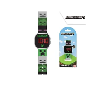 Kids Licensing detské LED hodinky Minecraft Mob heads