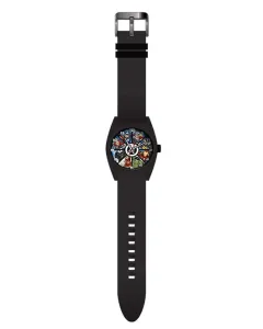 Euroswan Detské náramkové hodinky analog - Marvel Avengers čierne #6098383