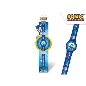 Kids Licensing detské digitálne hodinky Sonic The Hedgehog