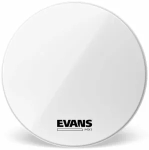 Evans BD24MX1W MX1 Marching Bass White 24