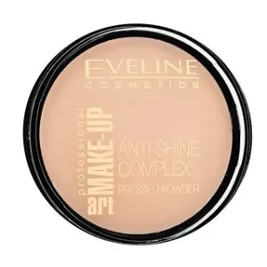 Eveline Anti-Shine Complex Pressed Powder 33 Golden Sand púder pre matný efekt 14 g