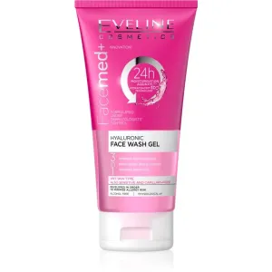 Eveline FaceMed+ Hyaluronic Face Wash Gel 3in1 čistiaci gél pre všetky typy pleti 150 ml
