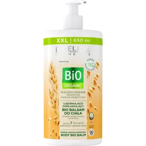Eveline Bio Organic Oat Milk Firming & Rejuvenating Body Bio Balm liftingový spevňujúci krém pre všetky typy pleti 650 ml