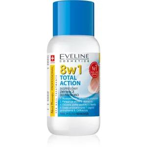 Eveline Cosmetics Nail Therapy Professional odlakovač na nechty bez acetónu 8 v 1 150 ml