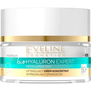 Eveline Cosmetics Bio Hyaluron Expert denný liftingový krém proti vráskam 50 ml