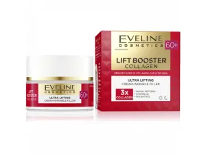 Eveline Cosmetics EVELINE LIFT BOOSTER COLLAGEN - AKTÍVNE OBNOVUJÚCI KRÉM NA VYPLNENIE VRÁSOK 60+ 50ml