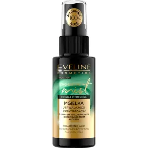 Eveline Aloe Vera Long-Lasting Mist fixačný sprej na make-up 50 ml