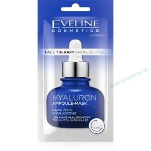 Eveline Cosmetics Face Therapy Hyaluron krémová maska s hydratačným účinkom 8 ml