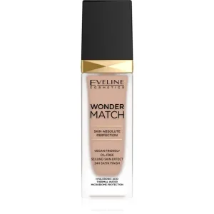 Eveline Wonder Match Skin Absolute Perfection - 15 Natural dlhotrvajúci make-up pre zjednotenú a rozjasnenú pleť 30 ml