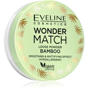 Eveline Cosmetics Wonder Match transparentný sypký púder s matným efektom Bamboo 6 g