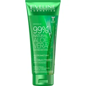 Eveline Cosmetics 99% Natural Aloe Vera hydratačný gel na tvár a telo 250 ml