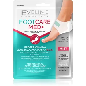 Eveline Cosmetics Eveline Cos. Foot Care Med exfoliačná maska na päty 2 ks