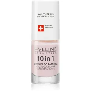 Eveline Cosmetics Nail Therapy 10 in 1 kondicionér na nechty s keratínom 5 ml