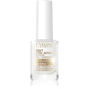 Eveline Cosmetics Nail Therapy Professional kondicionér na nechty 8 v 1 s trblietkami 12 ml #874673
