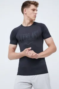 Tréningové tričko Everlast Willow čierna farba, s potlačou