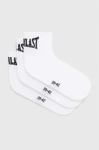 Everlast QUARTER EVERLAST SOCKS Športové ponožky stredné, biela, veľkosť #4235682